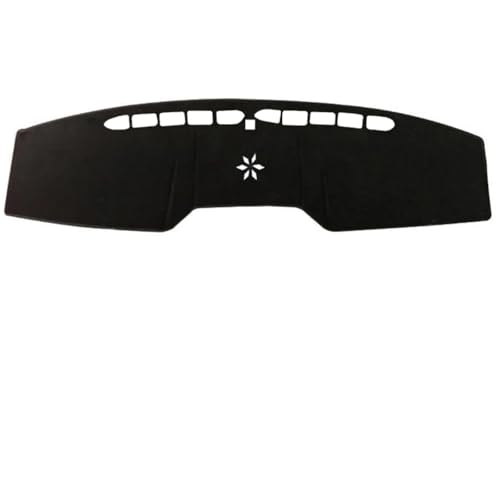 CIENUWPD Auto Auto-Dashboard Abdeckung Dashmat Pad Teppich Dash 2 Schichten RHD LHD für Ford Mustang 6th Gen 2015 2016 2017 2018 2019(Blue Left) von CIENUWPD