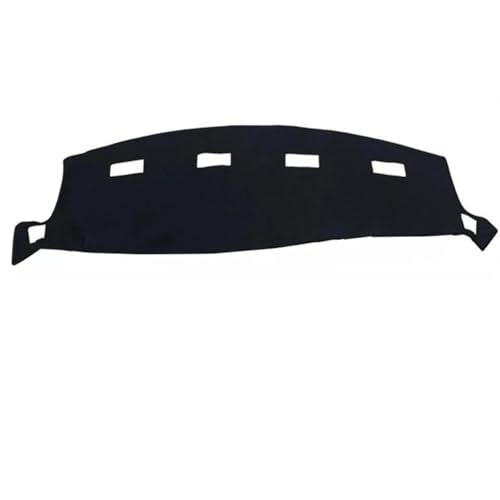 CIENUWPD Auto Auto-Dashboard-Abdeckung Dashmat Pad Teppich Dash Kissen 2 Schichten LHD Modelle für Dodge Ram 1500 2500 3500 2002 2003 2004 2005(Red) von CIENUWPD