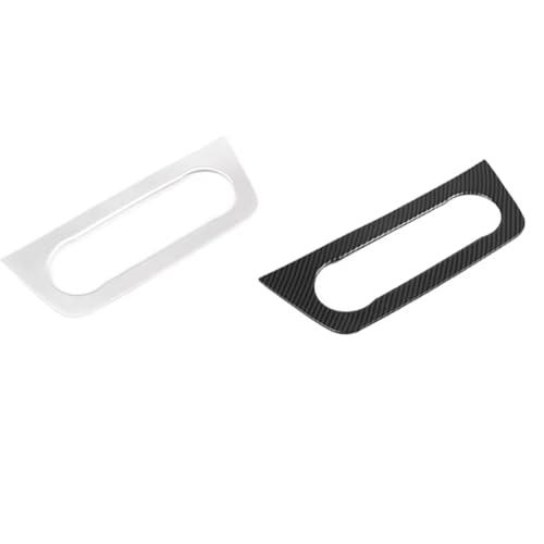 CIENUWPD Auto Chrom Innenkonsole Klimaanlage Einstellen Panel Abdeckung Trim für Mercedes Benz ML GL GLE GLS Class X166 W166(Silver) von CIENUWPD
