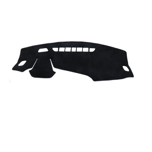 CIENUWPD Auto Dashboard Abdeckung Center Console Protector Teppich Dashmat Sonnenschutz Zubehör für Chevrolet Trax II 2023 2024 2025(Right-Black) von CIENUWPD
