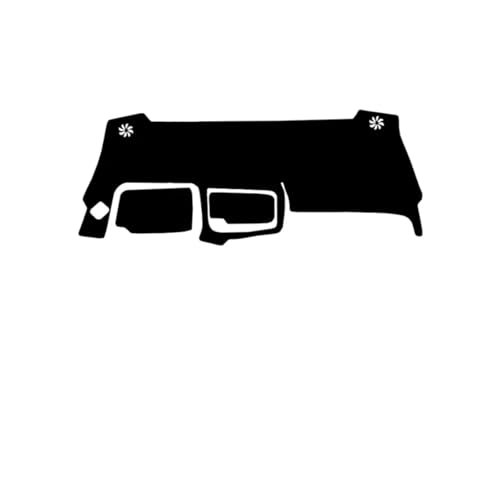 CIENUWPD Auto Dashboard Abdeckung Center Console Protector Teppich Dashmat Sonnenschutz Zubehör für Hyundai Staria H1 2021-2023 2024 2025(Left-Blue) von CIENUWPD