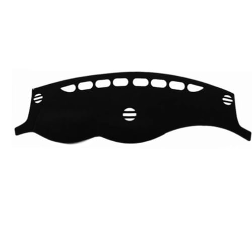 CIENUWPD Auto Dashboard Abdeckung Dash Matte Teppich Cape Auto Protector Pad Sonnenschirm für Infiniti QX50 1st Generation J50 2013-2017(RHD Black) von CIENUWPD