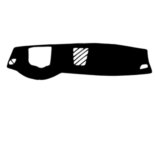 CIENUWPD Auto Dashboard Abdeckung Dash Matte Teppich Cape Automobil Inneren Sonnenschutz für BMW 5 Series (F10) 2010 2011 2012 2013 2014 2015 2016(Blue LHD with HUD) von CIENUWPD