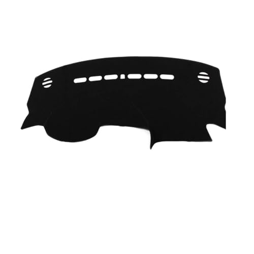 CIENUWPD Auto Dashboard Abdeckung Dash Matte Teppich Cape LHD RHD Sonnenschirm für Citroen C4 MK2 2011-2018(LHD Black) von CIENUWPD