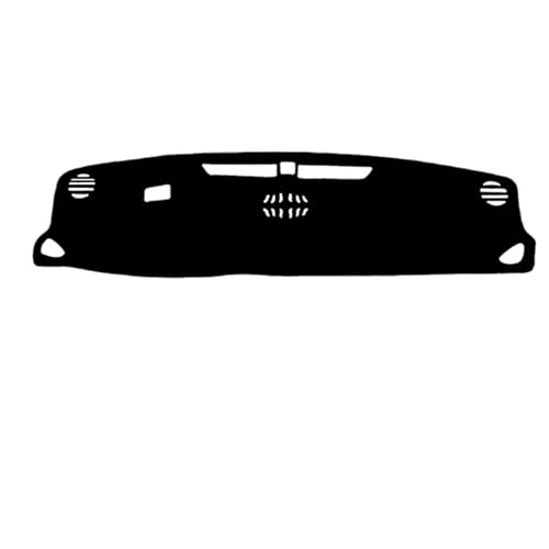 CIENUWPD Auto Dashboard Abdeckung DashMat Teppich Cape Center Console Protector Sonnenschutz für Cadillac CT6 2016 2017 2018 2019 2020 2021(Red RHD) von CIENUWPD