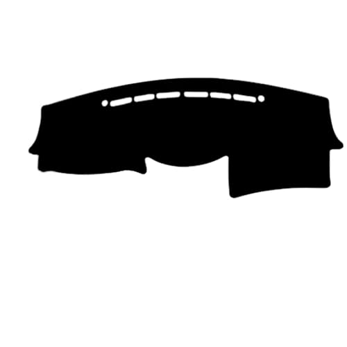 CIENUWPD Auto Dashboard Abdeckung DashMat Teppich Cape Ohne Audio Protector Kissen für Hyundai Veracruz 2007 2008 2009 2010 2011 2012(Black LHD) von CIENUWPD