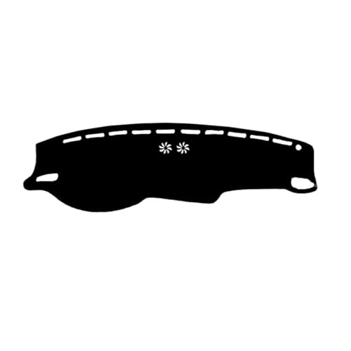 CIENUWPD Auto Dashboard Abdeckung DashMat Vermeiden Licht Pad Zubehör Anti-UV Fall Teppich Matte Zubehör für Subaru Legcy Outback 2003-2009(Right-Red) von CIENUWPD
