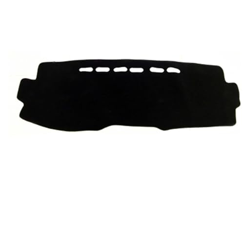 CIENUWPD Auto Dashboard Abdeckung Dashmat Pad Teppich Dash 2 Schichten für Toyota Innova 1st Gen 2004-2009 2010 2011 2012 2013 2014 2015(Black Right) von CIENUWPD