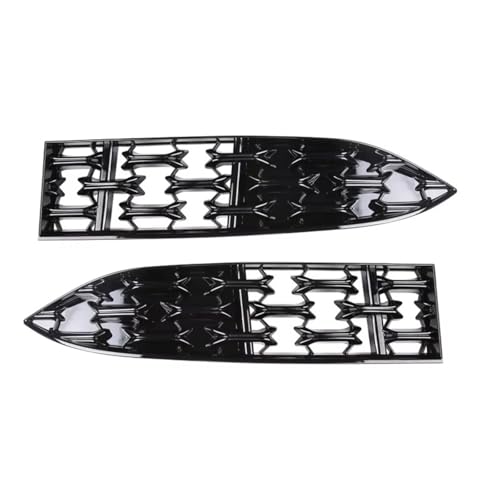 CIENUWPD Auto Front Lower Bumper Grill Grille Moulding Cover Front Bottom Middle Net Dekoration für Mazda CX5 CX-5 2022+(Black 42cm) von CIENUWPD