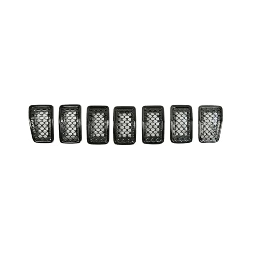 CIENUWPD Auto Front Mesh Racing Grills Schwarz Außen für Jeep Cherokee 19-22 CIENUWPD Auto Front Mesh Racing Grills Schwarz Außen für Jeep Cherokee 19-22 von CIENUWPD