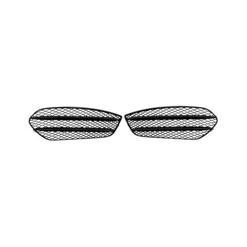 CIENUWPD Auto Frontstoßstange Nebelscheinwerfer Kühlergrill Schwarz für Mercedes‑Benz CLA-Class C117 line CLA45 2013-2015 von CIENUWPD