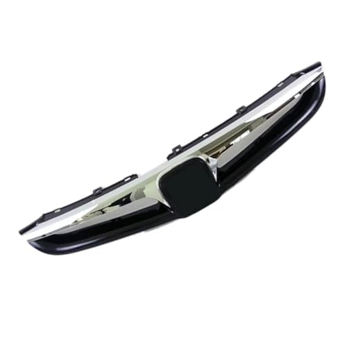 CIENUWPD Auto Frontstoßstange Oberer Kühlergrill Mit Chromverkleidung Seden für Honda Accord 4DR 2006 2007 71121-SDA-A10ZA(Black Silver) von CIENUWPD