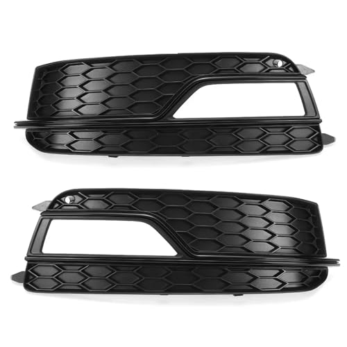 CIENUWPD Auto Frontstoßstange Unterer Kühlergrill Nebelscheinwerfer Grill Grille Abdeckung Trim Stoßstange für Audi A5 S-Lines S5 2013-2017 8T007681K 8T0807682K(Pair) von CIENUWPD