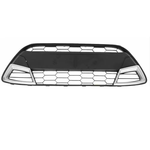 CIENUWPD Auto Frontstoßstangengrill Unterer Grill Mittelgrill Mesh Panel Grill für Ford Fiesta MK7 2008 2009 2010 2011 2012 2013(with Chrome) von CIENUWPD