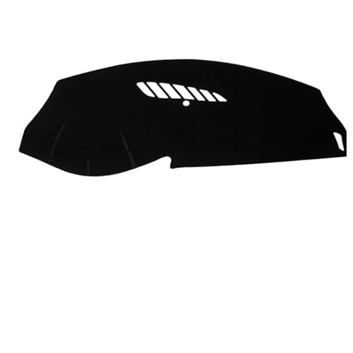 CIENUWPD Auto Innen Dashboard Abdeckung Center Console Protector Teppich Dashmat Reduzieren für Citroen C5 2008-2016(Black LHD) von CIENUWPD