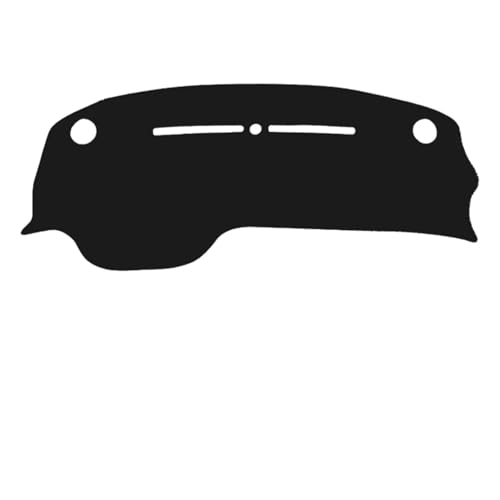 CIENUWPD Auto Innen Dashboard Abdeckung Center Console Protector Teppich Dashmat Reduzieren für Citroen DS 5 2012-2018(Black LHD) von CIENUWPD