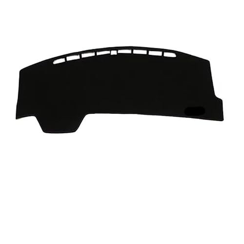 CIENUWPD Auto Innen Dashboard Abdeckung Dash Matte Cape Pad Teppich Dash Dashmat 2 Schichten LHD RHD für Honda City 2015 2016 2017 2018 2019(Black Right) von CIENUWPD