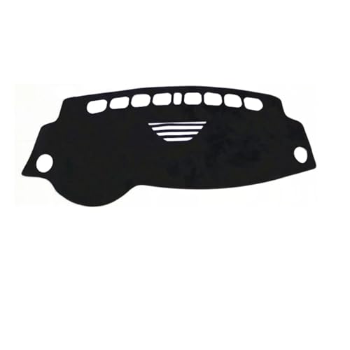 CIENUWPD Auto Innen Dashboard Abdeckung Dash Matte Teppich Links Hand Stick Dashmat Sonnenschirm für Kia Carnival YP 2015 2016 2017 2018 2019(LHD Black) von CIENUWPD