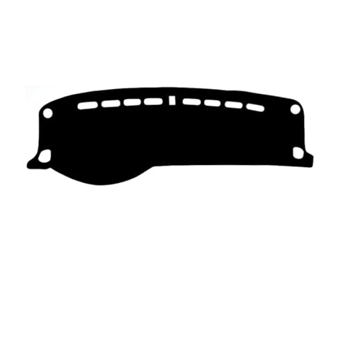 CIENUWPD Auto Innen Dashboard Abdeckung LHD RHD Dashmat Teppich Cape Sonnenschutz Pad Teppich Anti-Uv für Honda Accord 1997-2002(Black RHD) von CIENUWPD