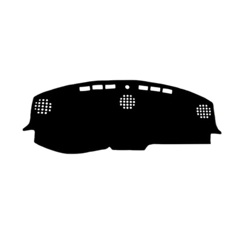 CIENUWPD Auto Innere Armaturenbrett Abdeckung Auto Dash Matte Teppich Cape Sonnenschutz Dashmat Pad für Chrysler 300C 2004-2010(Black RHD) von CIENUWPD