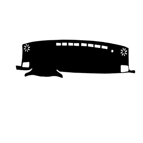 CIENUWPD Auto Innere Armaturenbrett Abdeckung Auto Dash Matte Teppich Cape Sonnenschutz Dashmat Pad für Toyota Highlander Kluger XU70 2020 2021 2022(Red RHD No HUD) von CIENUWPD
