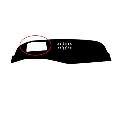 CIENUWPD Auto Innere Dashboard Abdeckung Auto Dash Matte Teppich Cape Sonnenschutz Dashmat Pad Zubehör für Geely STARRAY 2023 2024 2025(Red RHD with HUD) von CIENUWPD