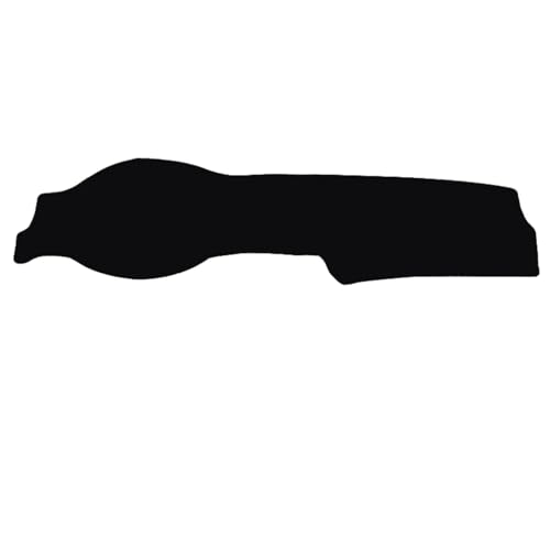 CIENUWPD Auto Innere Dashboard Abdeckung Auto Dash Matte Teppich Sonnenschutz Dashmat für Audi A6 C6 3rd Gen 2005-2011(Black LHD) von CIENUWPD