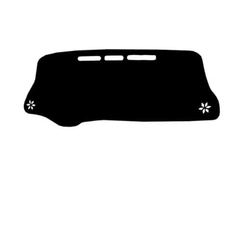 CIENUWPD Auto Innere Dashboard Abdeckung Center Console Protector Teppich Dashmat Sonnenschutz Zubehör für Toyota Vitz 2018-2020(Right-Red) von CIENUWPD