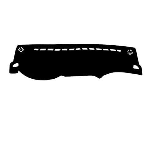 CIENUWPD Auto Innere Dashboard Abdeckung DashMat Teppich Protector Teppich Anti-Uv Sonnenschutz für JMC VIGUS 3 5 S350 2013 2014 2015(Black RHD) von CIENUWPD