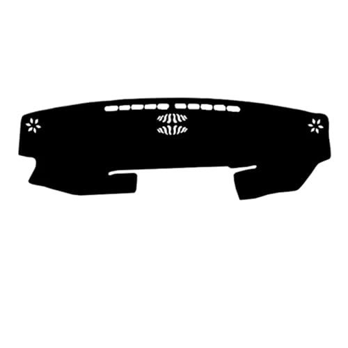 CIENUWPD Auto Innere Dashboard Abdeckung DashMat Teppich Teppich Anti-UV Sonnenschutz für Lexus GS GS250 GS350 GS300h GS400h GS450h L10 2012-2020(Black RHD) von CIENUWPD