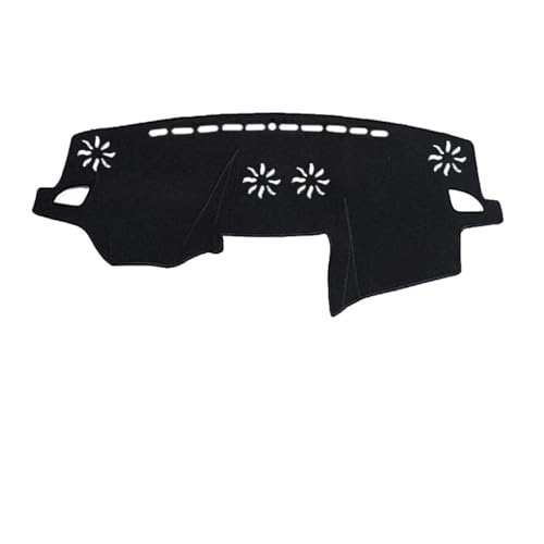 CIENUWPD Auto Innere Dashboard Abdeckung Dashmat Pad Teppich Dash Matte 2 Schichten Sonnenschutz für Subaru Legacy 2015-2017 2018 2019(Red LHD with Audio) von CIENUWPD