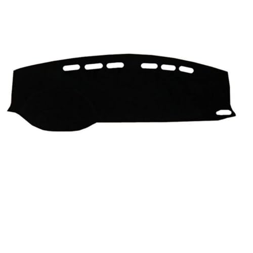 CIENUWPD Auto Innere Dashboard Abdeckung LHD RHD Dash Matte Teppich Cape Kissen Anti-Sonne für Peugeot 2008 2013-2018(Red LHD) von CIENUWPD
