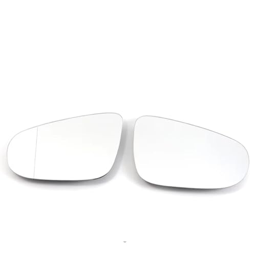 CIENUWPD Auto Links Rechts Rückspiegel Seite Flügel Beheizte Spiegel Glas für Volkswagen Golf 6 MK6 5K 2009-2012(1 Right and 1 Left) von CIENUWPD