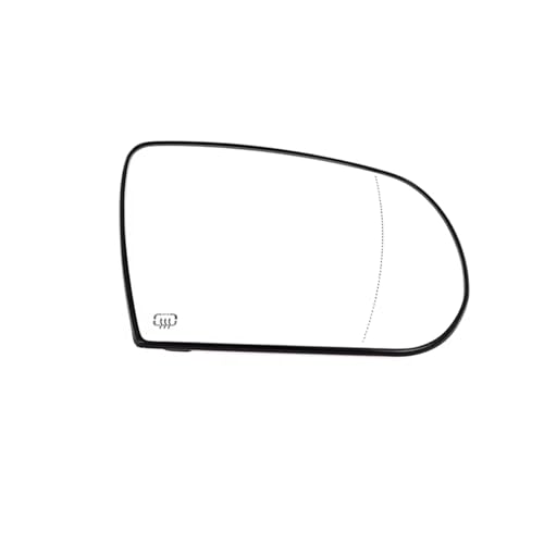 CIENUWPD Auto Links oder Rechts Spiegel Beheizte Seite Spiegel Glas Rückspiegel Objektiv für Jeep Compass MP 2017 2018 2019 2020 2021 2022(1pc Right) von CIENUWPD