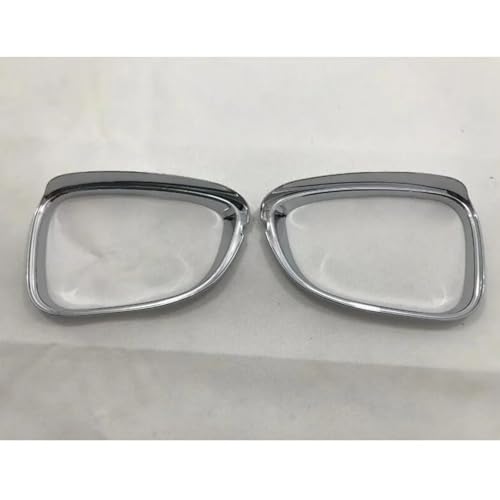 CIENUWPD Auto Rückansicht Seiten Glas ABS Augenbraue Spiegel Trim Rahmen Regen Schild Sonnenblende für Honda Accord 10th 2018 2019 2020 2021 2022 2023(ABS Chrome) von CIENUWPD