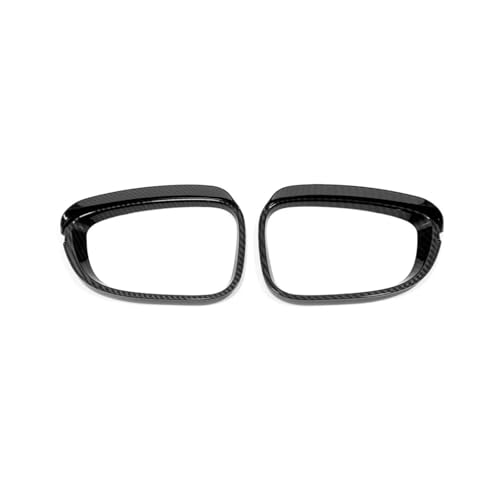 CIENUWPD Auto Rückansicht Seiten Glas ABS Augenbraue Spiegel Trim Rahmen Regen Schild Sonnenblende für Honda Accord 10th 2018 2019 2020 2021 2022 2023(Carbon Fiber) von CIENUWPD