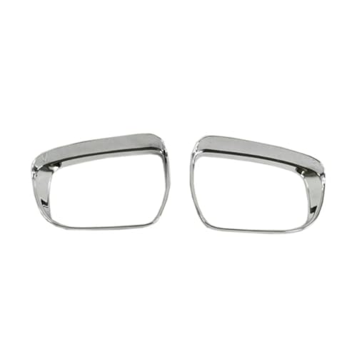 CIENUWPD Auto Rückansicht Seiten Glas Spiegel Trim Rahmen Regen Schild Sonnenblende Schatten ABS Chrom Augenbraue für Nissan Qashqai J11 2016 2017 2018(ABS Chrome) von CIENUWPD