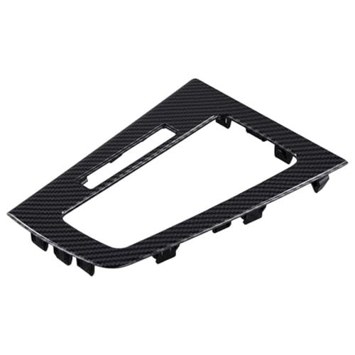 CIENUWPD Auto Schalthebel Getriebe Panel Trim Abdeckung Schalthebel Trim Plat für Ford Focus III 2012-2015 e BM51A044H83AB BM51-A044H83-AB(Carbon Fiber) von CIENUWPD