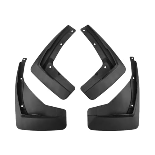 CIENUWPD Auto Vorne Hinten Rad Schlamm Flaps Vorne Kotflügel Schutz Kotflügel Schmutzfänger Zubehör für Toyota Grand Highlander AS10 2024 2025 2026(Black) von CIENUWPD
