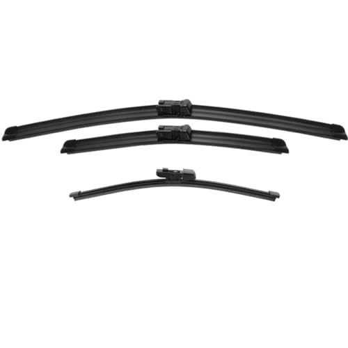 CIENUWPD Auto Vorne Hinten Wischer Klingen Reinigung Windschutzscheibe Windschutzscheibe Zubehör Windows Bürsten Waschmaschine 24 "17" 14" für MG GS AS21 2015-2019(Front Rear 3pcs) von CIENUWPD