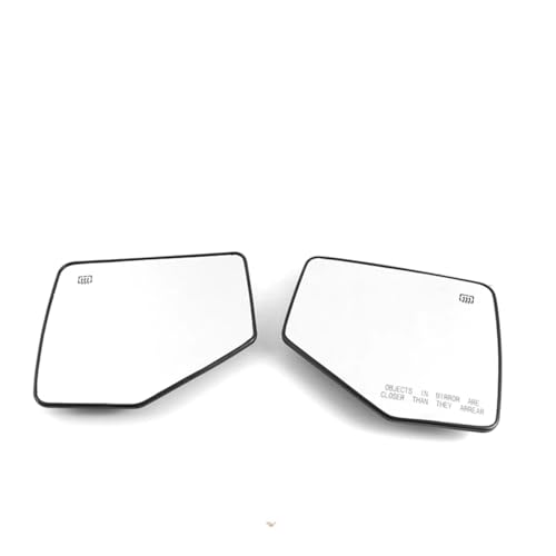 CIENUWPD Beheizte, klare Rückspiegelglaslinse für Seitentürflügelspiegelglas, Ersatz für Ford Explorer Mk4 2006-2010(1 Right and 1 Left) von CIENUWPD