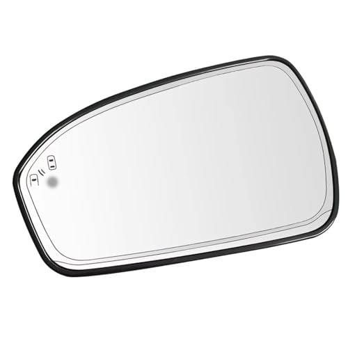 CIENUWPD Beheizter Seitenspiegel, Glas, Rückspiegel Links rechts mit Totem Winkel für Ford Fusion 2013 2014 2015 2016 2017-2021(Left Driver Side) von CIENUWPD