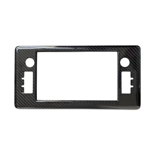 CIENUWPD Carbon Fiber Auto Zentrale Bedienfeld Abdeckung Radio Navigation Rahmen Trim Zubehör für Toyota GR86 für Subaru BRZ 2022-2024(Carbon Fiber Pattern) von CIENUWPD