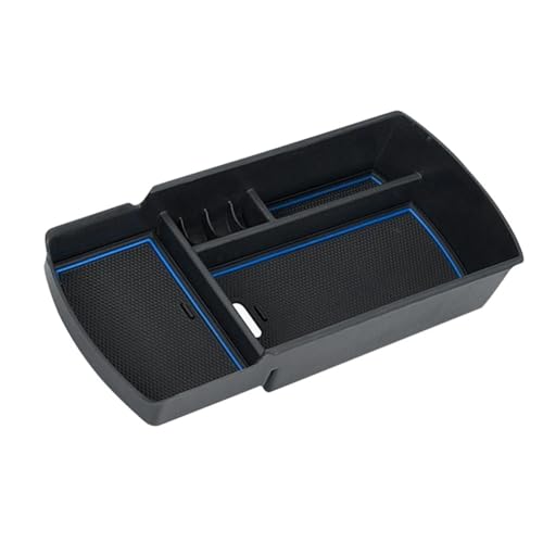 CIENUWPD Center Console Armlehne Storage Box ABS Tray Insert Organizer Handschuh Palette für Honda Accord 10th Gen 2018 2019 2020 2021 2022(Blue Line,Blue Line) von CIENUWPD