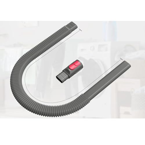 CIENUWPD Ersatz-Trockner-Fusselstaubsaugeraufsatz für Dyson V7 V8 V10 V11 V12 V15 Akku-Staubsaugerzubehör (Hellgrau) von CIENUWPD