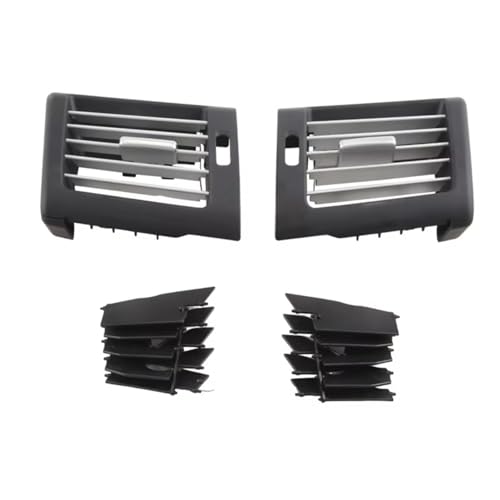 CIENUWPD Front Dashboard Klimaanlage Vent Panel Ersatz Teile Seite AC Vent Grille Abdeckung B für Mercedes Benz W251 R Class(BlackSilver) von CIENUWPD