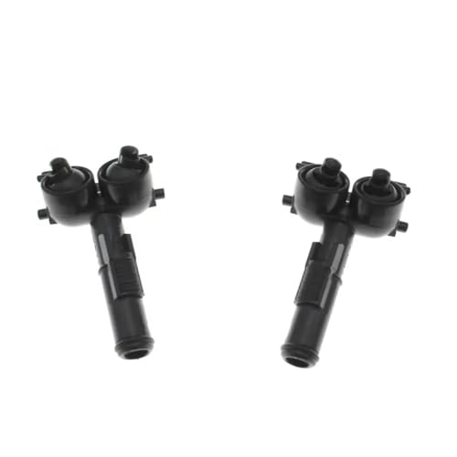 CIENUWPD Frontscheinwerfer-Waschanlage Düse Antrieb Pumpe Scheinwerfer Reinigung Wasser Spray Abdeckung für Mazda 3 BK 2003 2004 2005 2006 2007 2008(Nozzle 2pcs) von CIENUWPD
