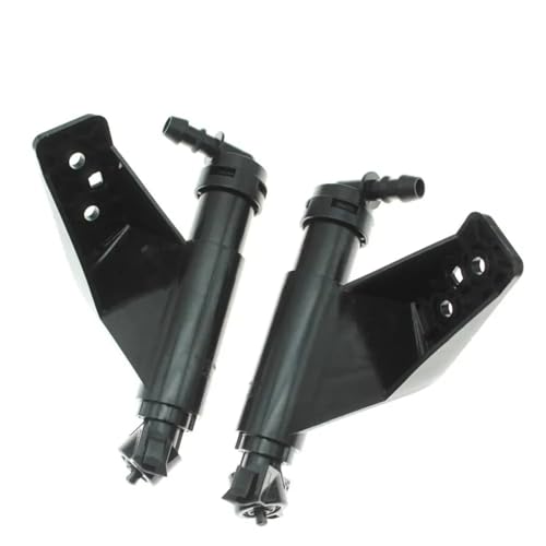 CIENUWPD Frontscheinwerfer-Waschanlage Düse Scheinwerfer Reinigung Sprühpumpe + Abdeckung Kappe für Hyundai Santa Fe DM Grand Fe 2015-2018 98671-2W500(Nozzle Pair) von CIENUWPD