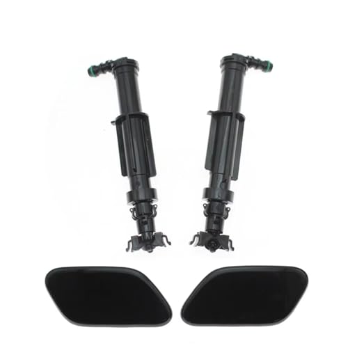 CIENUWPD Frontscheinwerfer-Waschanlage Düse Scheinwerfer Reinigung Sprühpumpe + Abdeckung Kappe für Kia Sportage GT QL 2015 2016 2017 2018 2019 98672D9000(Set) von CIENUWPD