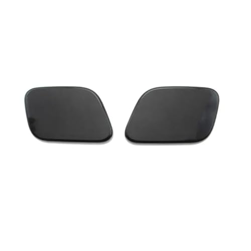 CIENUWPD Frontstoßstange Scheinwerferwaschanlage Sprühdüse Jet Abdeckkappe mit Stecker für Nissan Qashqai Dualis J10 2010 2011 2012 2013 2014(Black Cap) von CIENUWPD